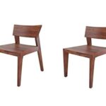 Solid Sheesham Wood Dining Chairs Set of 2 | Dining Chair Only