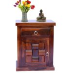Solid Wood Bedside Table Night Stand Table for Bedroom