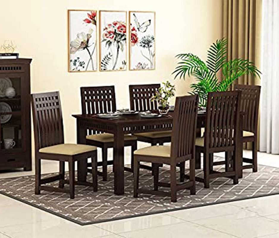 Solid wood dining on sale table price