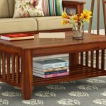 Sheesham Wood Center Tables Coffee Table for Living Room