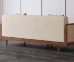 Japanese Sofa Bed with Rattan Wooden Frame (3)